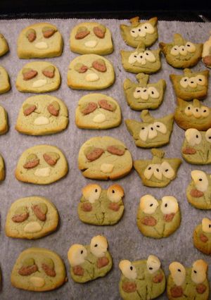 欲張って！４種のキャラクッキー-レシピのメイン写真