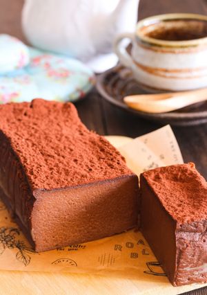 バレンタインに♡紅茶のチョコテリーヌ-レシピのメイン写真