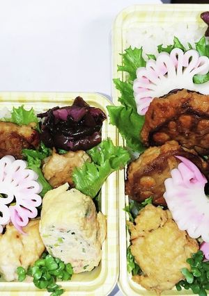 【夫婦弁当199】正月弁当-レシピのメイン写真