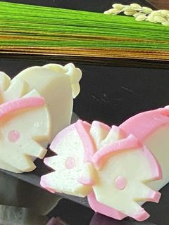 寅の飾り切り!#干支かまぼこ-レシピのメイン写真