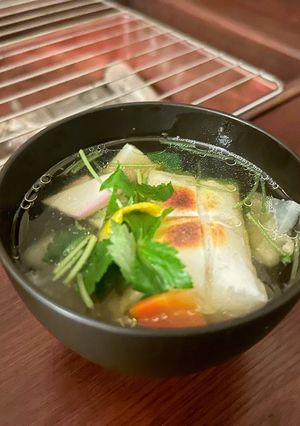 鶏肉柔らか◎年中食べたいお雑煮！-レシピのメイン写真