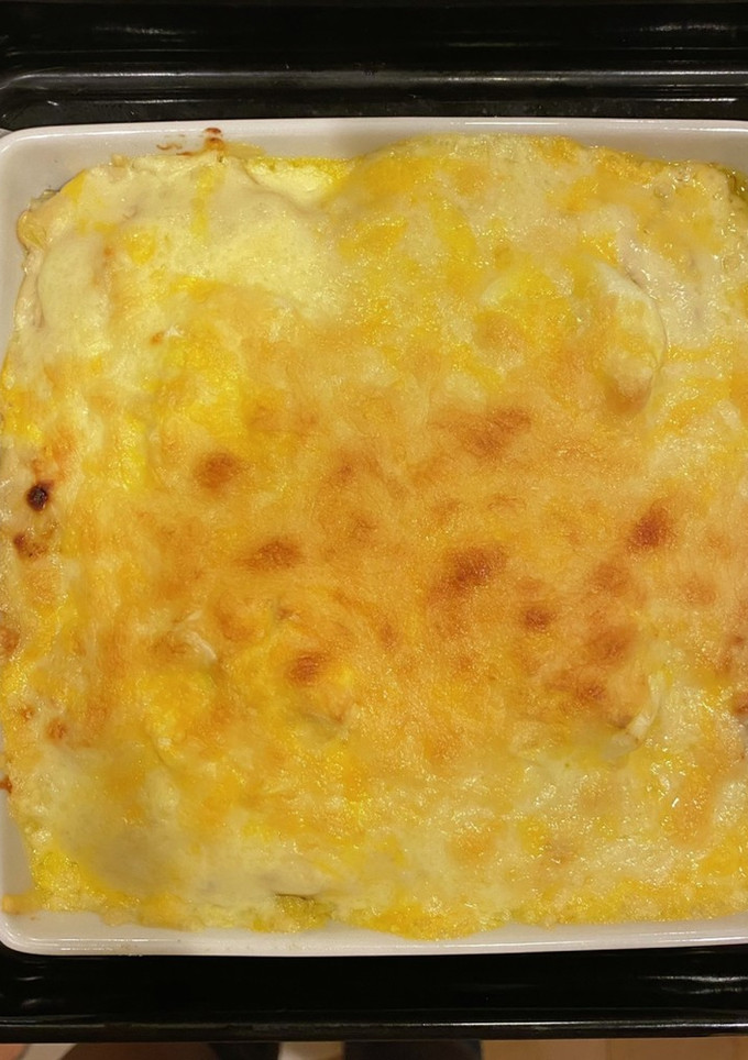 芋と玉ねぎとゆで卵のグラタンを食べたくて-レシピのメイン写真