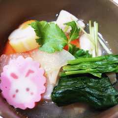 รูปของ 我が家の鶏雑煮