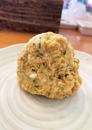 オートミールの炒飯風おにぎり-レシピのメイン写真