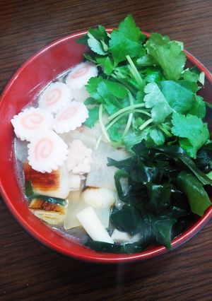 簡単☆白だし風味のお雑煮☆2022-レシピのメイン写真