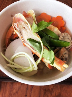 蟹と海老と帆立のお雑煮-レシピのメイン写真