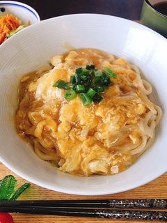 簡単☆ほっこり☆卵とじうどん-レシピのメイン写真