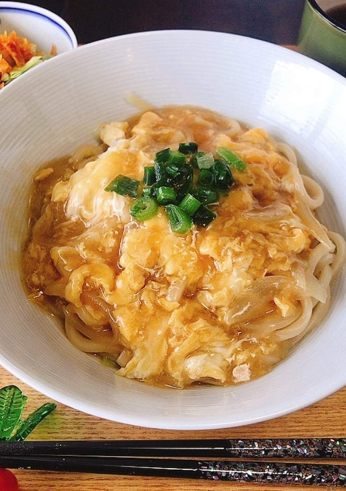 簡単☆ほっこり☆卵とじうどん-レシピのメイン写真