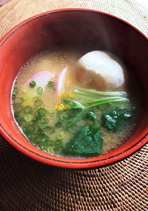 お雑煮　関西風-レシピのメイン写真