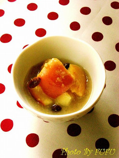 FUFUのおもち~お餅の紅白甘煮-レシピのメイン写真
