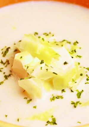 レンジで簡単 ダイエットおから豆乳スープ-レシピのメイン写真