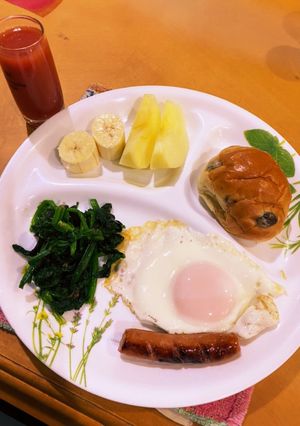ワンプレート朝ごはん-レシピのメイン写真