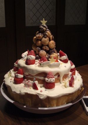 *☆*クリスマスケーキ2008*☆*-レシピのメイン写真