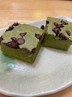 抹茶チョコレートバター餅-レシピのメイン写真