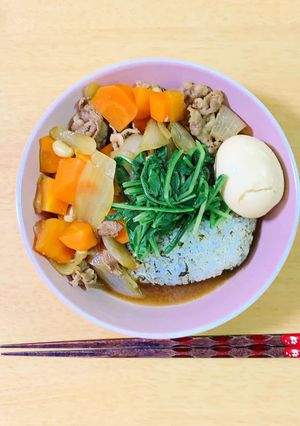 じゃがいも無くても肉じゃが風なごはん！-レシピのメイン写真