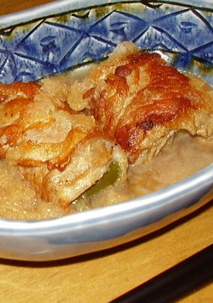 ねぎの肉巻きのみぞれ煮-レシピのメイン写真