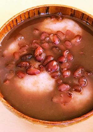 小豆缶の小餅入りの簡単おしるこ/ぜんざい-レシピのメイン写真