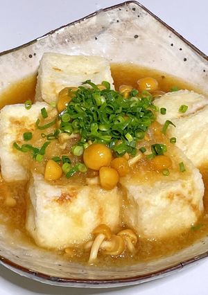 寒い日にぴったり！簡単揚げ出し豆腐-レシピのメイン写真
