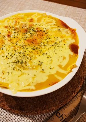 【カロリーオフ】豆腐干で作る簡単ラザニア-レシピのメイン写真