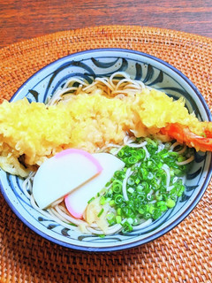 海老の天ぷら蕎麦-レシピのメイン写真