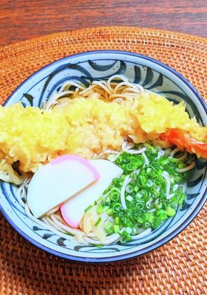 海老の天ぷら蕎麦-レシピのメイン写真