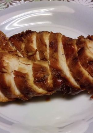 お酢で柔らか！鶏むね肉のさっぱり煮-レシピのメイン写真