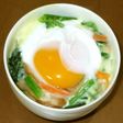 卵とほうれん草のココット♪簡単レンジで