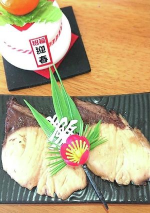 ブリの照り焼き(2020年正月)-レシピのメイン写真