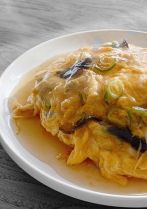【再現】餃子の王将 天津飯(和風ダレ)-レシピのメイン写真