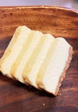 水切りヨーグルトで作ったチーズケーキ-レシピのメイン写真
