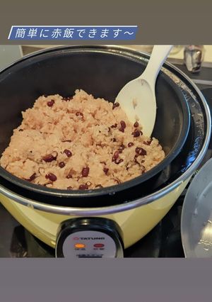 電鍋で赤飯-レシピのメイン写真