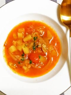 マンハッタンクラムチャウダー-レシピのメイン写真