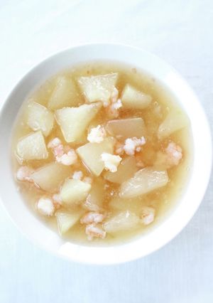 優しい定番の味【冬瓜と海老のとろみ煮】-レシピのメイン写真