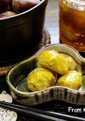 栗の甘露煮-レシピのメイン写真