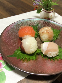 手毬寿司♡-レシピのメイン写真