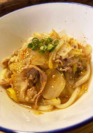 究極の無水うどん-レシピのメイン写真