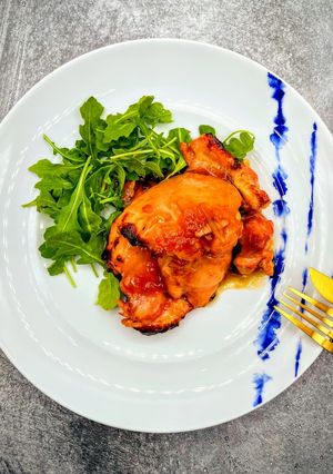 簡単☆柚子ママレードチキン-レシピのメイン写真