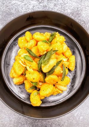 15分☆ニョッキとセージ焦がしバター-レシピのメイン写真
