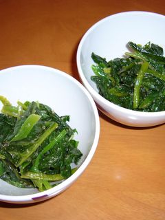 簡単!! ほうれん草のナムル-レシピのメイン写真