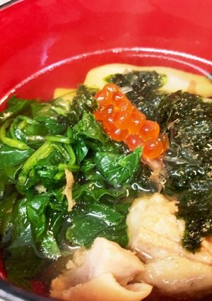 我が家のお雑煮（千葉）-レシピのメイン写真