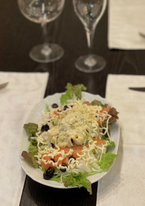 簡単#ポテサラにスモークサモンオリーブ-レシピのメイン写真