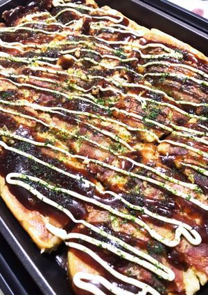 スコップお好み焼き-レシピのメイン写真