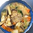 お一人様☆飯泥棒根菜茄子甘辛温野菜サラダ