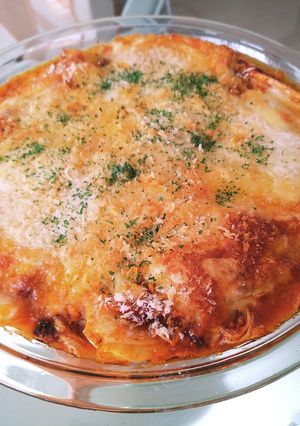 白菜のビーフミートソースグラタン-レシピのメイン写真