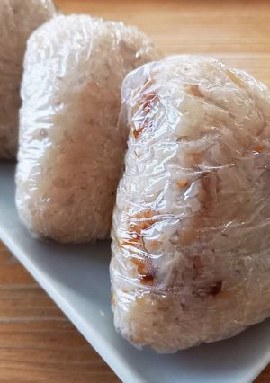 お雑煮と筑前煮の残りで簡単おこわ-レシピのメイン写真
