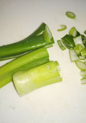 白ねぎの青い部分(土つき)-レシピのメイン写真
