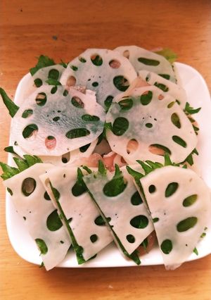 蓮根の甘酢サンド-レシピのメイン写真