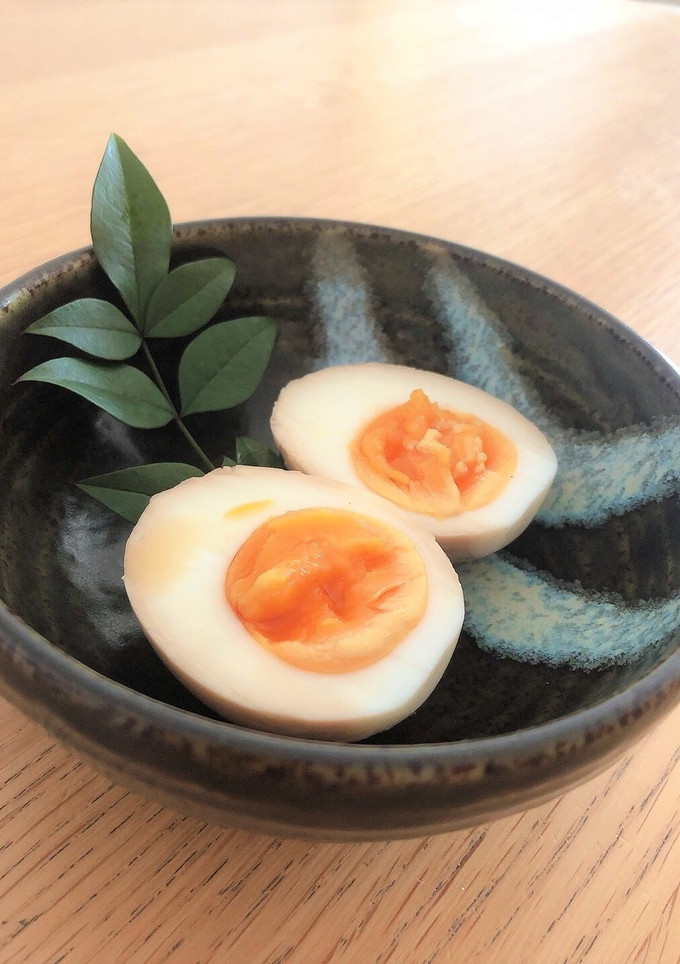かつおだしの♪味つけ煮卵-レシピのメイン写真