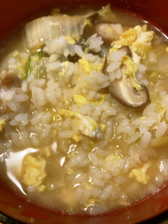 簡単 雑炊-レシピのメイン写真