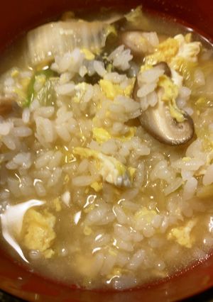 簡単　雑炊-レシピのメイン写真
